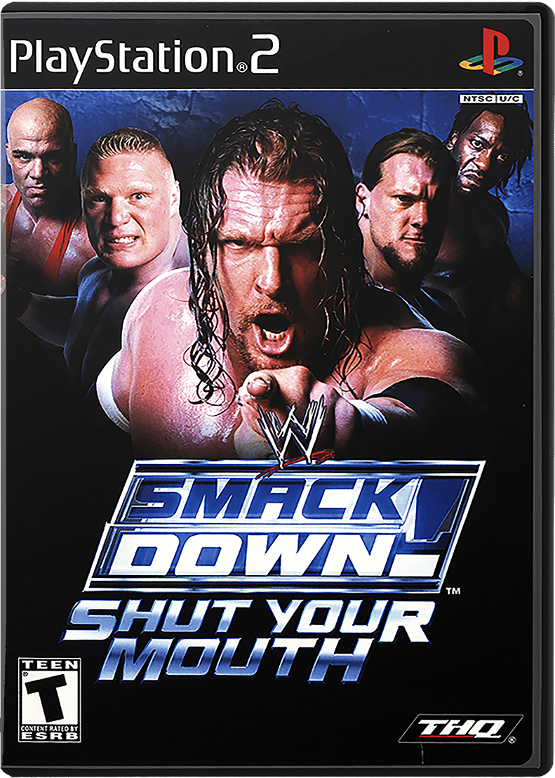 WWE Smackdown Shut Your Mouth box art for Playstation 2